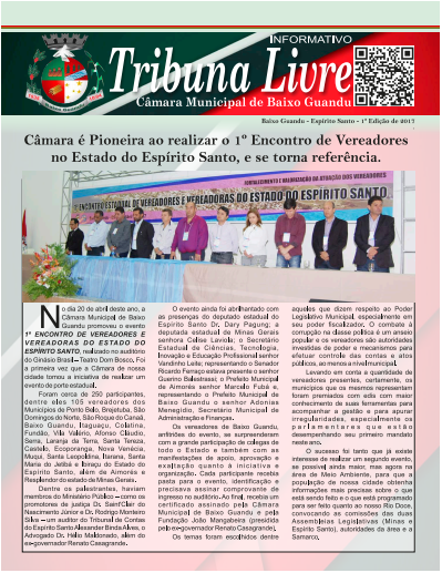 Tribuna Livrre | 1º Trimestre