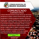 Comunicado CoronaVírus