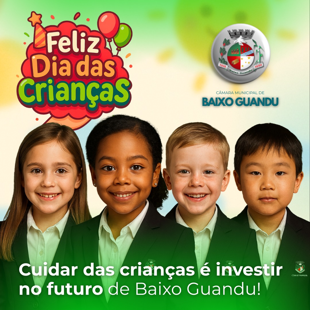 Feliz dia das Crianças