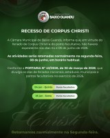 Recesso de Corpus Christi