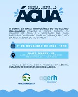 Reunião sobre a Cobrança pelo Uso da Água na Bacia do Rio Guandu