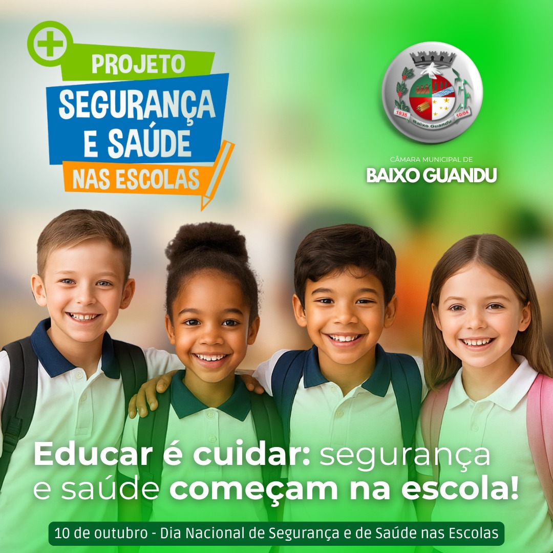 Segurança e saúde nas Escolas