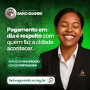 Servidor valorizado, cidade fortalecida. Servidor valorizado, cidade fortalecida.