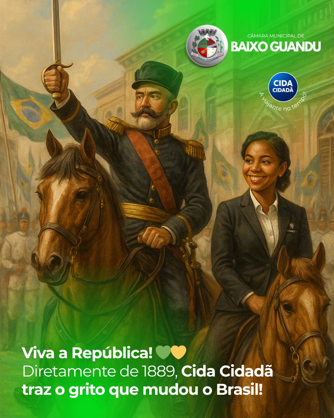 Viva a República! Viva o povo brasileiro!